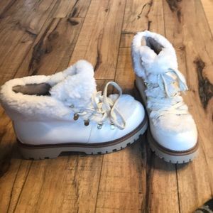 Circus by Sam Edelman. Faux fur hiking boots